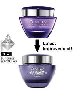 Avon Anew Platinum Day Lift & Tighten Cream PROTINOL UVA/UVB 50ml FREE SHIPPING - Picture 1 of 5