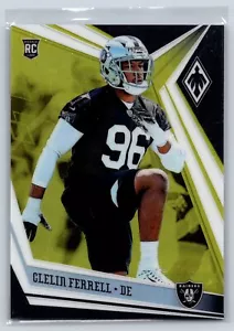 2019 Panini Phoenix Yellow /75 Clelin Ferrell #146 - Picture 1 of 2