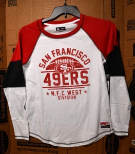 New ERA NFL SAN FRANCISCO 49ERS LADIES Small N F C West Division TOP New W Tags - Picture 1 of 8