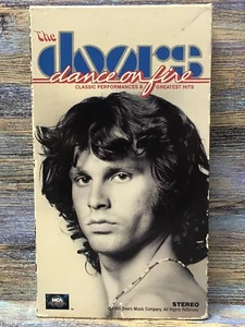The Doors Dance On Fire Classic 1985 Performances & Greatest Hits VHS Tape - Picture 1 of 12