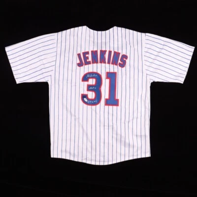 Fergie Jenkins Signed Chicago Cubs Jersey Inscribed "HOF 91" & "3,192 K's" (PSA) - Image 1 of 4