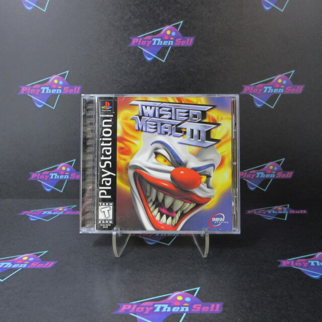 Twisted Metal 3 for PlayStation 1 PS1 PS2 2 - BRAND NEW FACTORY SEALED!