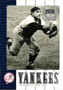 2000 Upper Deck Yankees Legends - #5 Yogi Berra - New York - Picture 1 of 2