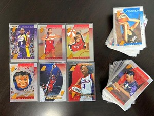 1997 Pinnacle Inaugural Edition Inside WNBA Parallel Court Collection  Set 1-81