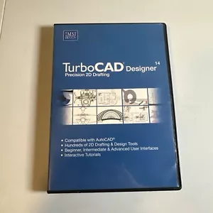 IMSI Design TurboCAD Designer 14 Software 2D Training Software Windows XP Vista - Picture 1 of 4