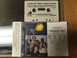 Taking My Turn The Original Cast Recording rare cassette tested tape 1984 - Picture 1 of 3