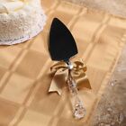 50th WEDDING ANNIVERSARY CAKE SERVER from VICTORIA LYNN with GOLD BOW & HEART
