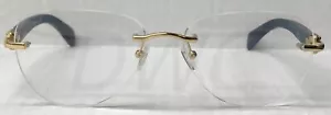 PORTA ROMANA PR 1961 100B gold plated rimless 58 / 16-135 OPTICAL FRAME Eyewear - Picture 1 of 9