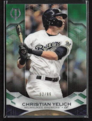 2019 Topps Tribute #47 Christian Yelich - Image 1 of 2