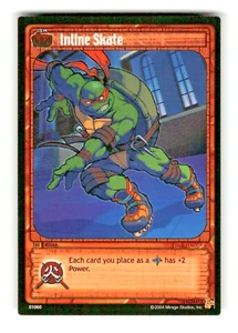 2004 Teenage Mutant ninja Turtles Trading Card Game Raphael Inline Skate #01060 - Picture 1 of 4