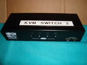 Tripp-Lite B006-VU4-R 4Port USB KVM Switch - Picture 1 of 2