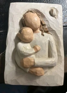 Willow Tree DEMDACO "Mother and Child" Plaque NEW IN BOX *  FREE SHIPPING #26501 - Picture 1 of 13