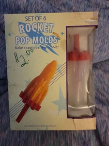Vintage Rocket Pop Molds 4 piece set - Picture 1 of 5