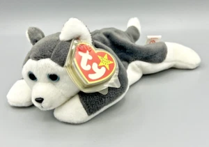 TY BEANIE BABY NANOOK - DER HUSKY HUND - NEUWERTIG - AUSVERKAUFT MIT ETIKETT - Bild 1 von 1