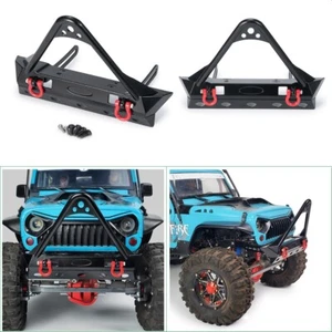 Parachoques delantero de metal con luz para rastreador de radiocontrol 1/10 Traxxas TRX4 axial SCX10 90046 - Imagen 1 de 10