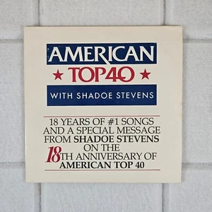 American Top 40 w/Shadoe Stevens 18th Anniversary - 18 Years of #1 Songs CD - Imagen 1 de 4