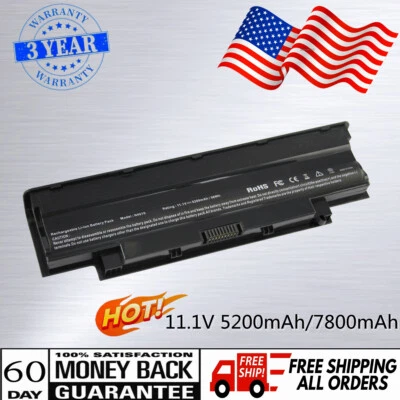 J1KND Battery for Dell Inspiron GK2X6 HHWT1 7XFJJ WT2P4 N4010 Series 6/9 cell - Image 1 of 4