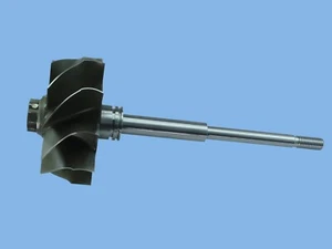 Rueda de eje turbo diésel para Borg Warner Schwitzer S400S International Detroit - Imagen 1 de 3