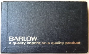Vintage BARLOW A quality imprint on a quality product advertising DISPLAY BOX - Picture 1 of 6