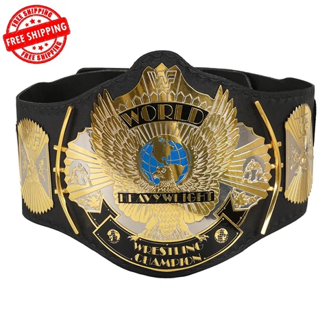 New Wing Eagle Attitude Era World Wrestling Championship Title Belt Replica 2MM Cover