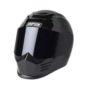 Simpson Motorcycle Speed Bandit Helmet XSmall - Black SPBXS2 - Bild 1 von 1