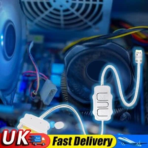 SATA To 5V 3 Pin ARGB Mini Adapter Controller Convenient Useful for Chassis Fan - Afbeelding 1 van 10