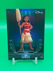 2025 Topps Disney Genesis Moana #27 lámina azul/75 - Imagen 1 de 2