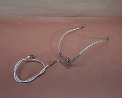 Harley Davidson Road King 1999-2006 FLHRI pinzas de freno delanteras mangueras líneas Foto 1 de 4