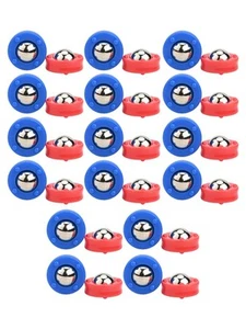 Shuffleboard Jeu de Table Pucks 32PCS Idéal pour Compétitions Amicales - Photo 1/12