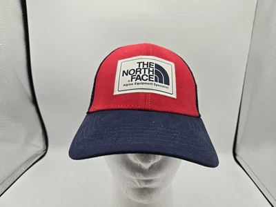 Sombrero de camionero The North Face especialista en equipos alpinos azul/rojo ajustable  Foto 1 de 4