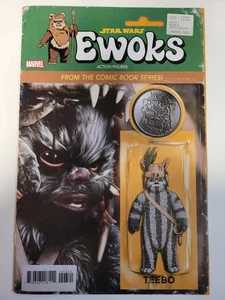 Star Wars Ewoks #3 Marvel 2024 Series Action Figure Variant 9.4 Near Mint - Picture 1 of 2