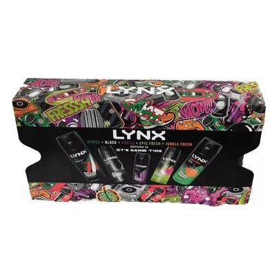Lynx Gift Box Sets Choose Ultimate Icons Collection Game Time Africa Freshen Up