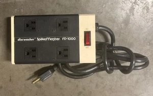 Vintage DiscWasher Spike Master FP-1000 4 Outlet Surge Tested And Works - Picture 1 of 2