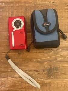 Jazz DV151 Digital Camcorder Red 1.5" Screen Pop-Out USB SD 4X Zoom FREE SHIP!!! - Picture 1 of 13