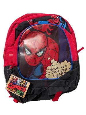 Marvel Spider-Man 16" Backpack School Kids Boys Book Bag Superhero NEW - Image 1 of 4