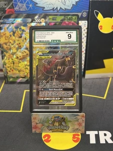 2019 POKEMON SUN & MOON UNIFIED MINDS #125 UMBREON & DARKRAI GX Omnigrading 9 - Picture 1 of 1