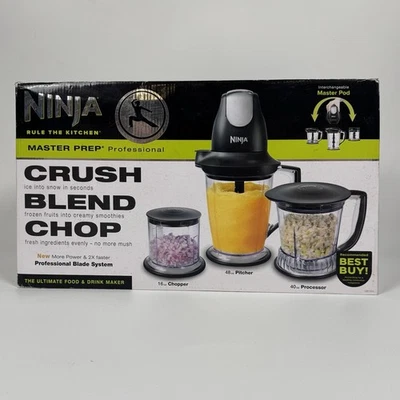 Ninja Master Prep QB1004 Professional Blender & Food Processor Open Box New - Image 1 of 4