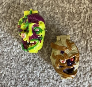 Mighty Max Shrunken Heads Meltdown & Pharaoh’s Curse Toys Bluebird 1993 komplett - Bild 1 von 2