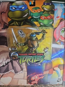 Playmates Teenage Mutant Ninja Turtles TMNT Retro REEDICIÓN Leonardo 4" NUEVO - Imagen 1 de 4