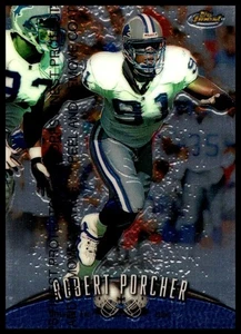1998 Topps Finest Robert Porcher #58 Detroit Lions Refractor - Bild 1 von 2