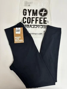 Mujer Gimnasio + Café Movimiento Suave 7/8 Elastizado Ropa Activa Negro Leggings Talla S - Imagen 1 de 17