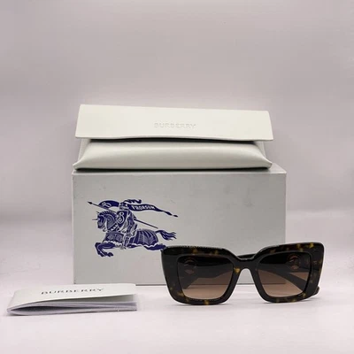 Очки солнцезащитные женские Burberry толстые кошачий глаз градиентные линзы BE4476 Havana - Изображение 1 из 4