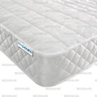 3FT SINGLE QUILTED MATTRESS WITH DAMASK FABRIC - MADE IN THE UK