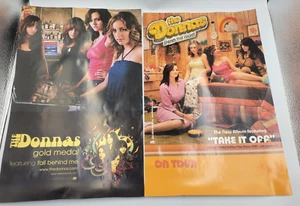 Pósters promocionales THE DONNAS Gold Medand & Take It Off más prendedor - Imagen 1 de 4