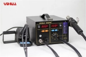 Yihua 968Db+ Smd/Smt Hot Air 3 IN1 Repair & Rework Station With Smoke Absober mu - Bild 1 von 5