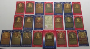 Juego de placas postales de béisbol Leyendas de la Fama 2000 (20) limitado a 2500 - Imagen 1 de 5