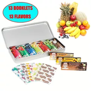HORNET 13Packs 11/4 Size Classic Mix Fruit Flavor Rolling Papers With Filter Tip - Picture 1 of 12