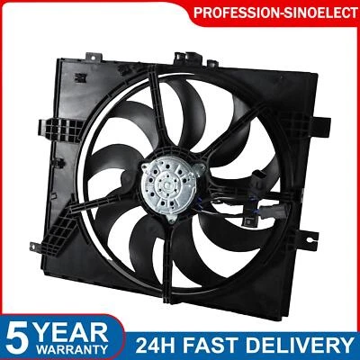 Radiator Cooling Fan Assembly Fits For 2012-2019 Nissan Versa 2014-19 Versa Note - Image 1 of 4