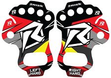2 Pairs Risk Racing Motocross Enduro Palm Protectors Blisters Adults Savers X L