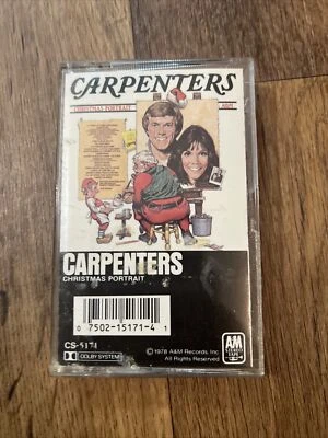 Carpenters Christmas Portrait Music Cassette Free Shipping - Image 1 of 4